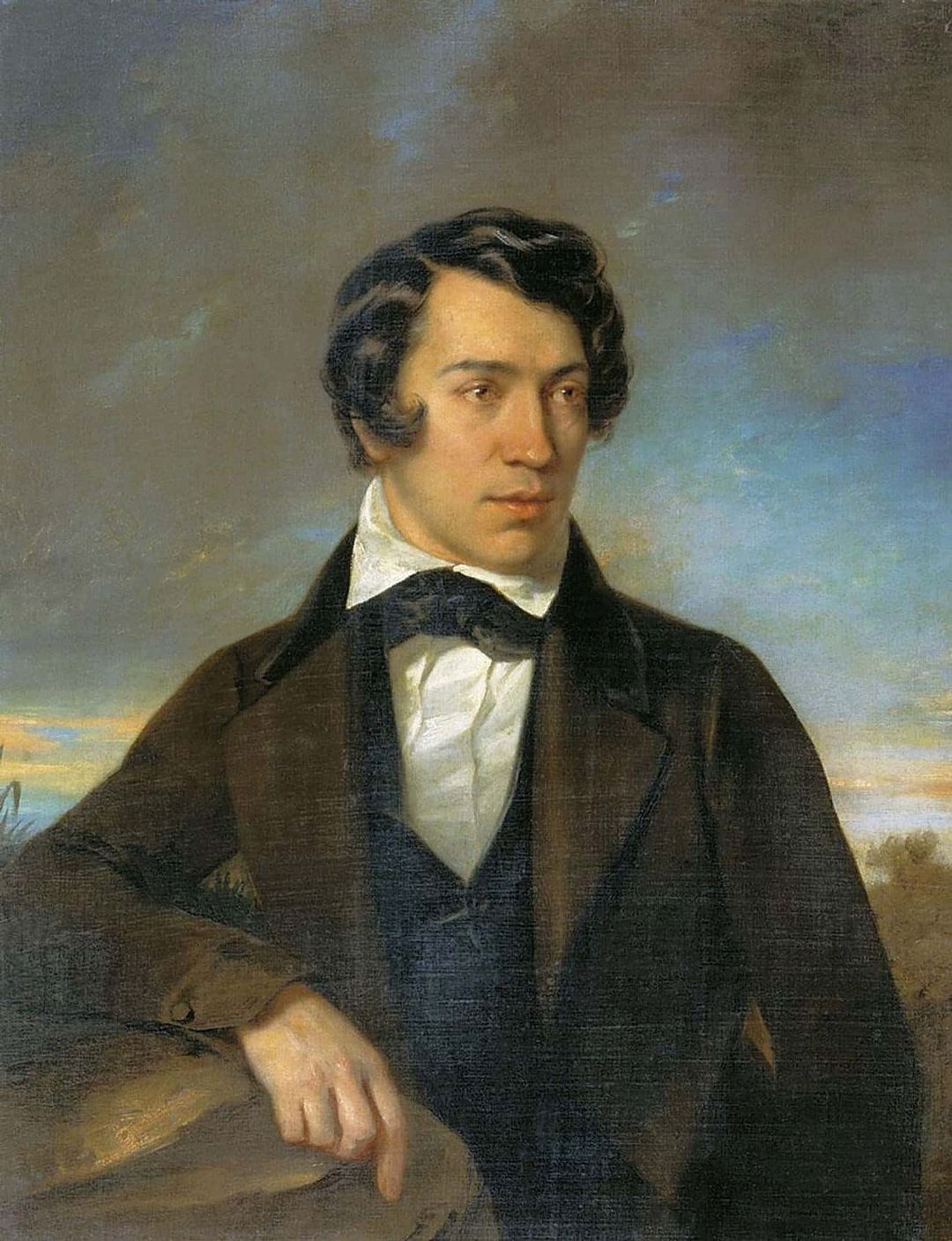 Алексей Степанович Хомяков (1804–1860). Автопортрет. 1842