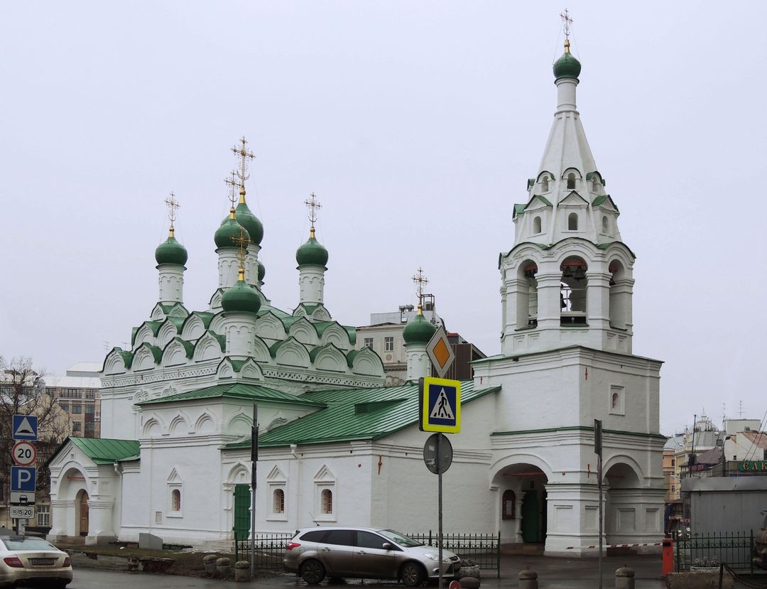 Храм Симеона Столпника, построенный в 1676–1679 годах по указу царя Федора Алексеевича в стиле русского узорочья
