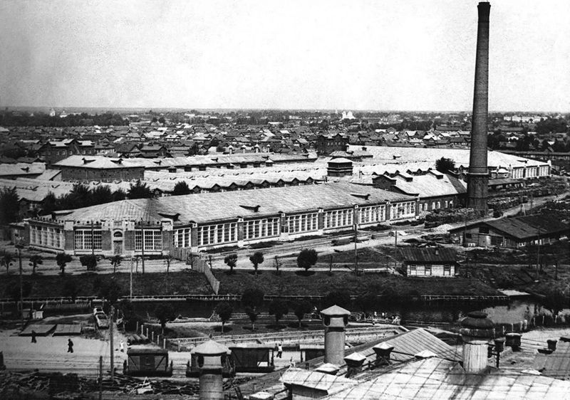 Общий вид завода «Динамо» имени С.М. Кирова. 1928–1930 годы